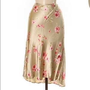 NWT Banana Republic Floral Midi Skirt